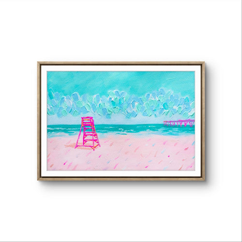 Jacksonville Beach Pier Print