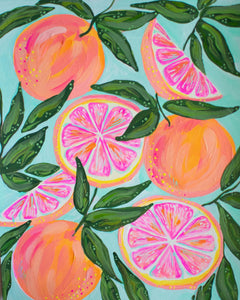 Squeeze the Day Print