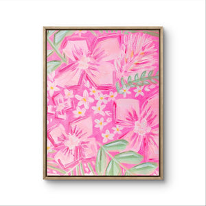 Hey Hey Pink Bouquet Print
